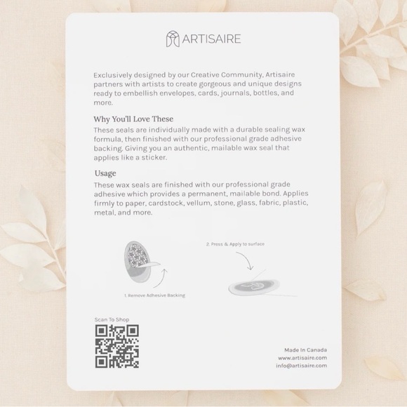 Set of 12 Floral Wax Seals Botanical Cottagecore Romantic - Picture 4 of 7